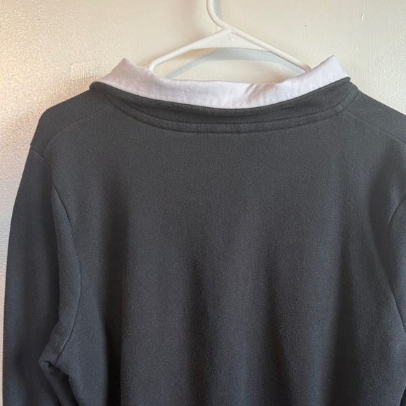 Victoria's Secret Pink Black and White  quarter Zip-Up - Picture 7 of 7